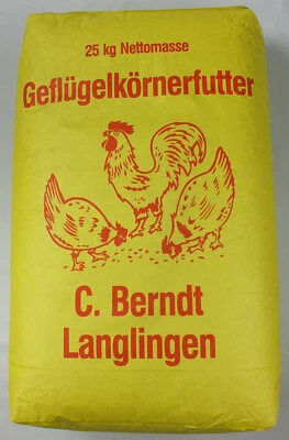 25kg Hühnerfutter m.Sonnenbl-kerne  Geflügelkörnerfutter   €,-90/kg - Bild 1 von 4
