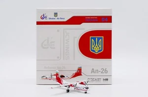 Ukraine Air Force An-26 Reg: 04 Blue "Rescue Service" JC Wings 1:400 LH4328 - Picture 1 of 7