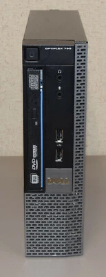 Dell optiplex 790 USFF i3-2120 3.3Ghz Dual Core 8GB 250GB HDD DVD-RW Win 10 Pro - Image 1 of 4