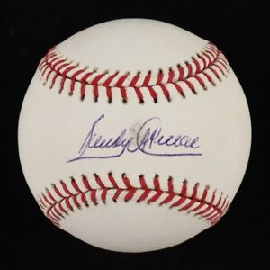 Sandy Alomar Sr. Signed OML Baseball (PSA)