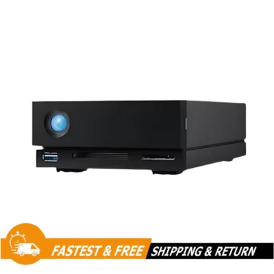 LaCie 10TB 1big Dock Thunderbolt 2.5" USB 3.2 7200 RPM Desktop HDD STHS10000800 - Image 1 of 4