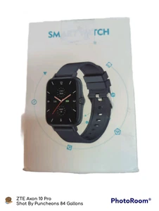 OUFUNI Smartwatch mit Call-, Fitness-, Herz-, Schlafmonitorfunktionen - Bild 1 von 8