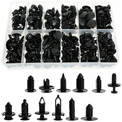 240X Push Type Pin Rivet Car Body Retainer Trim Clip Panel Moulding Assortment - Image 1 of 4