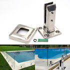 New Square Spigots 160mm Stainless Steel, Deck Mount Pool Fence Glass Clamp Uk