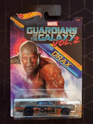 Hot Wheels Marvel Drax Rivited 1/8 Guardians of the Galaxy Vol 2 Marvel - Image 1 of 2
