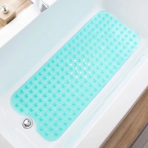 Bathtub Mats for Shower Tub Extra Long Non-Slip Bath Mat, 39 X 16 Inch Shower Ma - Picture 1 of 12