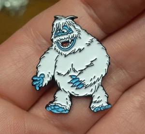 ABOMINABLE SNOWMAN PIN Rudolph Bumble Yeti of the North lapel hat pinback brooch - Picture 1 of 3