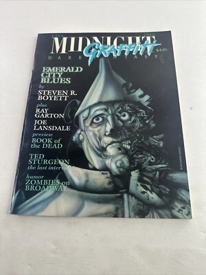 MIDNIGHT GRAFFITI #2 1988- Joe Lansdale, Steven R. Boyett The Wizard of Oz - - Image 1 of 3