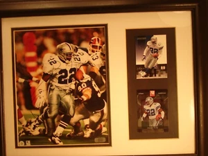 EMMITT SMITH  OLD PRO GALLERY PHOTO  COA 003395 DATED 2001 - Picture 1 of 11