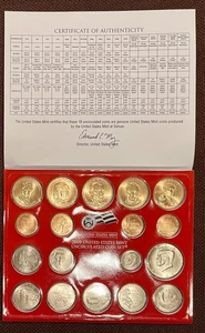 2009 Philadelphia & Denver US Mint Uncirculated Coin Set - 36 Coins - Picture 1 of 4