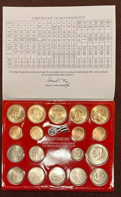 2009 Philadelphia & Denver US Mint Uncirculated Coin Set - 36 Coins - Image 1 of 4