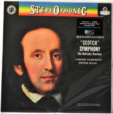 AUDIOPHILE ORG 106 MENDELSSOHN "Scotch" Symphony Peter MAAG 45rpm 2LP No #215 SS - Image 1 of 2