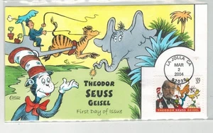 2004 COLLINS HANDPAINTED 3835 DR THEODOR SEUSS GEISEL CAT IN THE HAT #2 - Picture 1 of 1