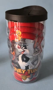 Tervis Looney Tunes 10 Unzen Becher mit Deckel Bugs Bunny Daffy Taz Tweety Sylvester - Bild 1 von 6