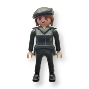 Playmobil Figur Frau Polizei Uniform Barett Einsatz Ordnung Kontrolle - Picture 1 of 1