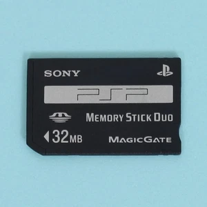 Genuine SONY 32MB Sony Memory Stick Duo MS Memory Card for PSP [PSP-M32] - Picture 1 of 2