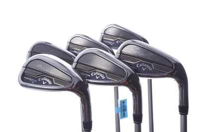 Callaway Paradym X Iron Set 6-PW, AW Standard Seniors Flex Graphite Shaft Good - Image 1 of 4