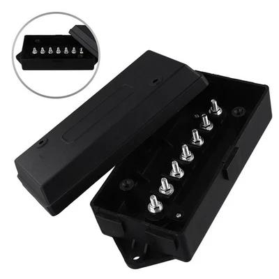 7 Way Trailer Junction Box with Enhanced Safety Features for Secure Connections - Image 1 of 4