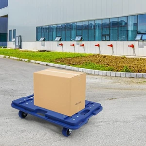 Carrello trasporto mobili 150 kg / 330,69 libbre con ruote mobili movimento Dolly autoportante - Foto 1 di 18