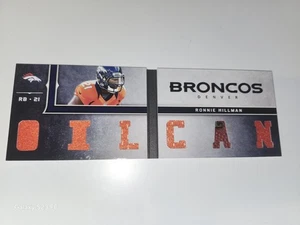 2013 Panini Playbook - Rookie Playbook Ronnie Hillman Folleto Tarjeta 46/199 Broncos - Imagen 1 de 9
