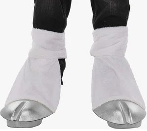 Elope Unicorn Costume Hooves Silver Cosplay Accessory Adult Halloween NEW - Picture 1 of 5