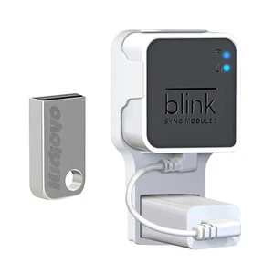 256GB USB Flash Drive & Outlet Wall Mount for Blink Sync Module 2 with Short ... - Picture 1 of 7