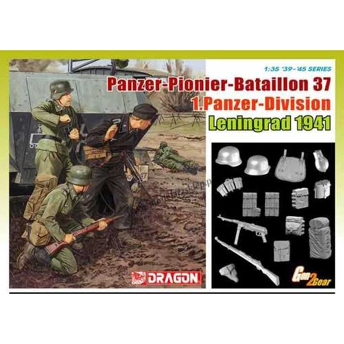 PANZER - PIONIER BATAILLON 37 KIT 1:35 Dragon Kit Figure Militari Modellino Nuov - Immagine 1 di 1