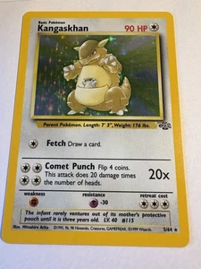 Kangaskhan Pokemon Karte 90 HP Holo Rare Wizards of the Coast 1. Edition - Bild 1 von 1