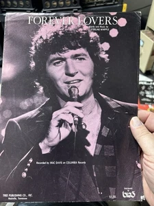 J 1976 Sheet Music MAC DAVIS ‘Forever Lovers’ - Picture 1 of 1