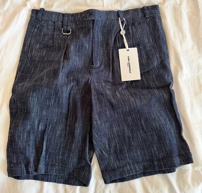 ¡Nuevo con etiquetas! Vestido corto de verano para hombre KARL LAGERFELD PARIS talla 34 - azul marino Foto 1 de 2