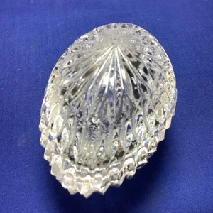 GORHAM CHANTILLY 3 1/4" EGG Trinket Box Cut Lead Crystal Easter Made in Germany - Picture 1 of 10