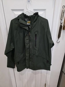 Vintage Cabelas Gore-tex Jacket Dark Green Woman Large - Picture 1 of 6