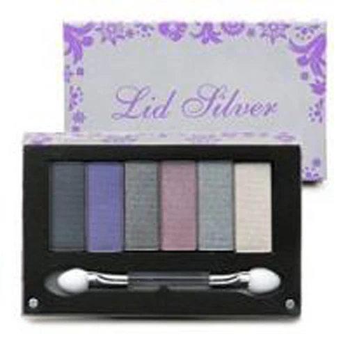 POP Beauty LID SILVER Eyeshadows 6 Flirty Smokey Shadow Full Sized, Sealed - Image 1 of 1