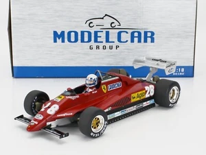 MCG FERRARI F1 126C2 TEAM SEFAC SPA FERRARI N 28 MONACO GP 1982 PIRONI 1/18 ¡Nuevo! - Imagen 1 de 3