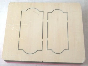 Dayco Stanze Geschenkanhänger #1 & Matte Scrapbooking Papier Handwerk 6 x 5 - Bild 1 von 11