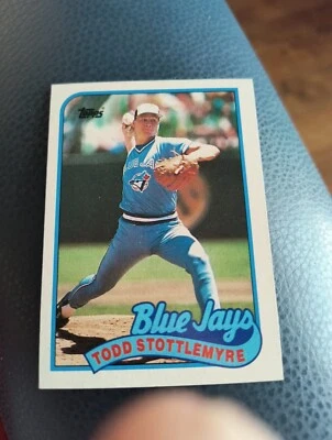 TODD STOTTLEMYRE 1989 TOPPS  #722 FREE SHIPPING  - Image 1 of 2