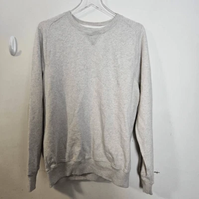 JCrew Mujer Vintage Polar Gran Tamaño Cuello Redondo Sudadera Avena Mediana Alta Foto 1 de 3