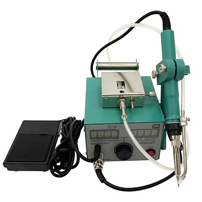 Soldadora Semiautomática Soldadora Soldadora Mesa de Soldadura con Interruptor de Pie 110V 80W Foto 1 de 4