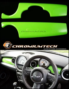 MK2 MINI Cooper/S/ONE R55 R56 R57 R58 R59 GREEN Dashboard Panel Trim Cover LHD - Picture 1 of 1