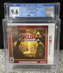 The Legend Of Zelda A Link Between Worlds 3DS CGC 9.6 A+ 2018 Nintendo Selects - Picture 1 of 2