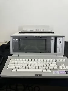Vintage Brother WP-2200 Word Processor w/ Floppy Disk Drive Tested Working - Picture 1 of 7