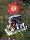 Photo 6X4 Gravestone And Adornments, Newport Cemetery, Lincoln Whatever Y C2007