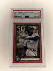 Ken Griffey Jr 2022 Topps X Aaron Judge Curated The Big 5-0 Red /10 SSP Yankees