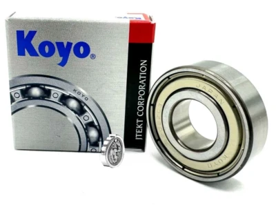 NEW KOYO   6202 ZZ C3  DEEP GROOVE BALL BEARING, METAL SHIELDED 15x35x11 mm - Image 1 of 4