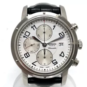 HERMES CP1.910 Clipper Chrono Automatic Chronograph Date Wristwatch - Picture 1 of 14