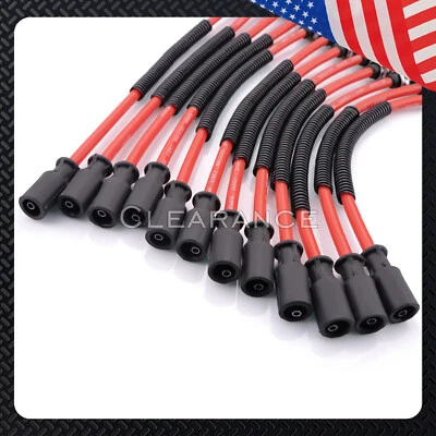 Ignition Spark Plug Wires Set For 1998-2007 Mercedes-Benz 2-Door4-Door 3.2L 5L - Image 1 of 4