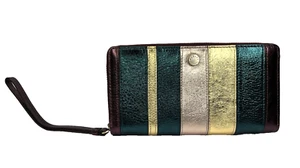 Pulsera/billetera de teléfono Radley London Clifton Hall $148, amatista metálica/dorada - Imagen 1 de 8