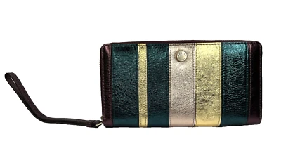 Radley London Clifton Hall 手机腕带/钱包 148 美元,金属紫水晶/金色 — 第 1/4 张图片