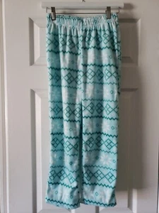 NEW with tags, Girl's size 8 Victory Lounge pajama Pants Winter Cozy SOFT! TEAL - Picture 1 of 4