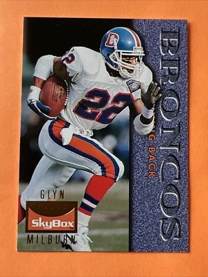 1995 SkyBox Premium #37 Glyn Milburn Football Card - Image 1 of 3